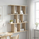 vidaXL Falpolc Sonoma Tölgy 102 x 20 x 96 cm Szerelt Fa