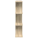 vidaXL Falpolc Sonoma Tölgy 102 x 20 x 96 cm Szerelt Fa