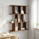 vidaXL Falpolc Antik Fa 102 x 20 x 96 cm Szerelt Fa