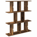 vidaXL Falpolc Antik Fa 102 x 20 x 96 cm Szerelt Fa