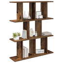 vidaXL Falpolc Antik Fa 102 x 20 x 96 cm Szerelt Fa