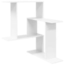 vidaXL Falpolc Fehér 67 x 67 x 87 cm Szerelt Fa