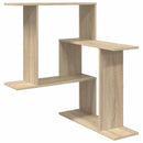 vidaXL Falpolc Sonoma Tölgy 67 x 67 x 87 cm Szerelt Fa