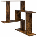 vidaXL Falpolc Füstös Tölgy 67 x 67 x 87 cm Szerelt Fa