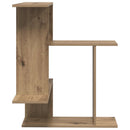 vidaXL Falpolc Kézműves Tölgy 67 x 67 x 87 cm Szerelt Fa