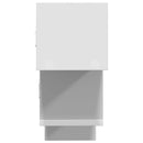vidaXL Falpolc Fehér 48 x 15 x 42 cm Szerelt Fa