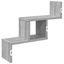 vidaXL Falpolc Szürke Sonoma 48 x 15 x 42 cm Szerelt Fa