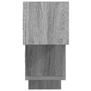 vidaXL Falpolc Szürke Sonoma 48 x 15 x 42 cm Szerelt Fa