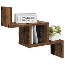 vidaXL Falpolc Antik Fa 48 x 15 x 42 cm Szerelt Fa
