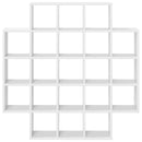 vidaXL Falpolc Fehér 100 x 13 x 100 cm Szerelt Fa
