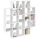 vidaXL Falpolc Fehér 100 x 13 x 100 cm Szerelt Fa