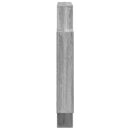 vidaXL Falpolc Szürke Sonoma 100 x 13 x 100 cm Szerelt Fa