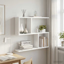 vidaXL Falpolc Fehér 60 x 12 x 50,5 cm Szerelt Fa