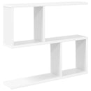 vidaXL Falpolc Fehér 60 x 12 x 50,5 cm Szerelt Fa