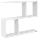 vidaXL Falpolc Fehér 60 x 12 x 50,5 cm Szerelt Fa