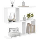 vidaXL Falpolc Fehér 60 x 12 x 50,5 cm Szerelt Fa