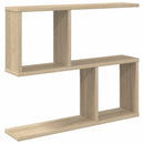 vidaXL Falpolc Sonoma Tölgy 60 x 12 x 50,5 cm Szerelt Fa