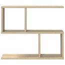 vidaXL Falpolc Sonoma Tölgy 60 x 12 x 50,5 cm Szerelt Fa