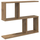 vidaXL Falpolc Kézműves Tölgy 60 x 12 x 50,5 cm Szerelt Fa