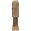 vidaXL Falpolc Kézműves Tölgy 60 x 12 x 50,5 cm Szerelt Fa
