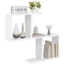 vidaXL Falpolc Fehér 60 x 12 x 50,5 cm Szerelt Fa