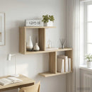 vidaXL Falpolc Sonoma Tölgy 60 x 12 x 50,5 cm Szerelt Fa