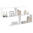 vidaXL Falpolc Fehér 100 x 12 x 50,5 cm Szerelt Fa