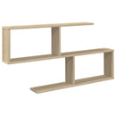 vidaXL Falpolc Sonoma Tölgy 100 x 12 x 50,5 cm Szerelt Fa
