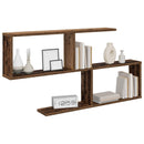 vidaXL Falpolc Antik Fa 100 x 12 x 50,5 cm Szerelt Fa