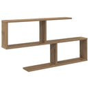 vidaXL Falpolc Kézműves Tölgy 100 x 12 x 50,5 cm Szerelt Fa