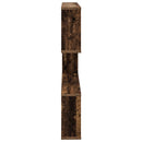 vidaXL Falpolc Antik Fa 80 x 12 x 79,5 cm Szerelt Fa