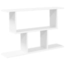 vidaXL Falpolc Fehér 80 x 15 x 50,5 cm Szerelt Fa