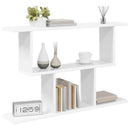 vidaXL Falpolc Fehér 80 x 15 x 50,5 cm Szerelt Fa