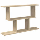 vidaXL Falpolc Sonoma Tölgy 80 x 15 x 50,5 cm Szerelt Fa