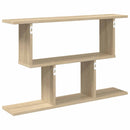 vidaXL Falpolc Sonoma Tölgy 80 x 15 x 50,5 cm Szerelt Fa