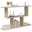 vidaXL Falpolc Sonoma Tölgy 80 x 15 x 50,5 cm Szerelt Fa