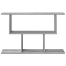 vidaXL Falpolc Szürke Sonoma 80 x 15 x 50,5 cm Szerelt Fa
