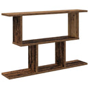 vidaXL Falpolc Antik Fa 80 x 15 x 50,5 cm Szerelt Fa