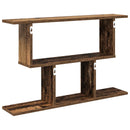 vidaXL Falpolc Antik Fa 80 x 15 x 50,5 cm Szerelt Fa