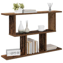 vidaXL Falpolc Antik Fa 80 x 15 x 50,5 cm Szerelt Fa