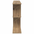 vidaXL Falpolc Kézműves Tölgy 80 x 15 x 50,5 cm Szerelt Fa