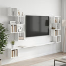 vidaXL Fali TV polc Fehér 180 x 15 x 94 cm Szerelt Fa
