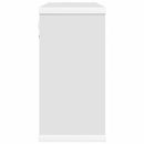 vidaXL Lebegő polcok Fehér 80 x 15 x 30 cm Szerelt Fa