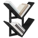 vidaXL Falra Szerelhető Polc Fekete Tölgy 43 x 15 x 47 cm Szerelt Fa