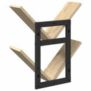 vidaXL Falra Szerelhető Polc 2 pcs Sonoma Tölgy 43 x 15 x 47 cm