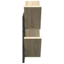 vidaXL Falra Szerelhető Polc 2 pcs Sonoma Tölgy 43 x 15 x 47 cm