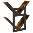 vidaXL Falra Szerelhető Polc Füstös Tölgy 43 x 15 x 47 cm Szerelt Fa