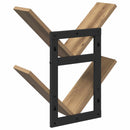 vidaXL Falra Szerelhető Polc 2 pcs Kézműves Tölgy 43 x 15 x 47 cm