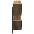 vidaXL Falra Szerelhető Polc 2 pcs Kézműves Tölgy 43 x 15 x 47 cm