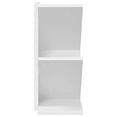 vidaXL Faszerkezet Könyvespolc 3-Szintes 30 x 18 x 40 cm Szerelt Fa